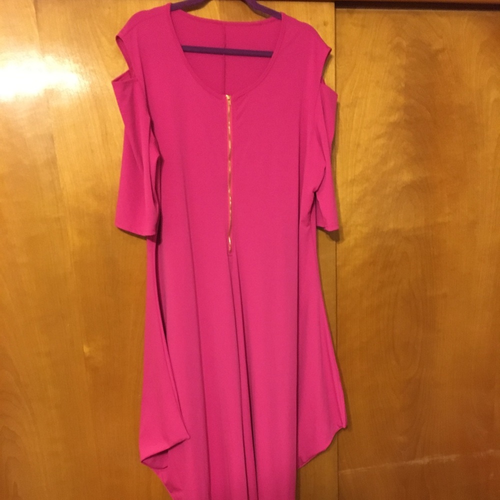 Pink slouch jumpsuit. Brand new, never worn. Size 5x
